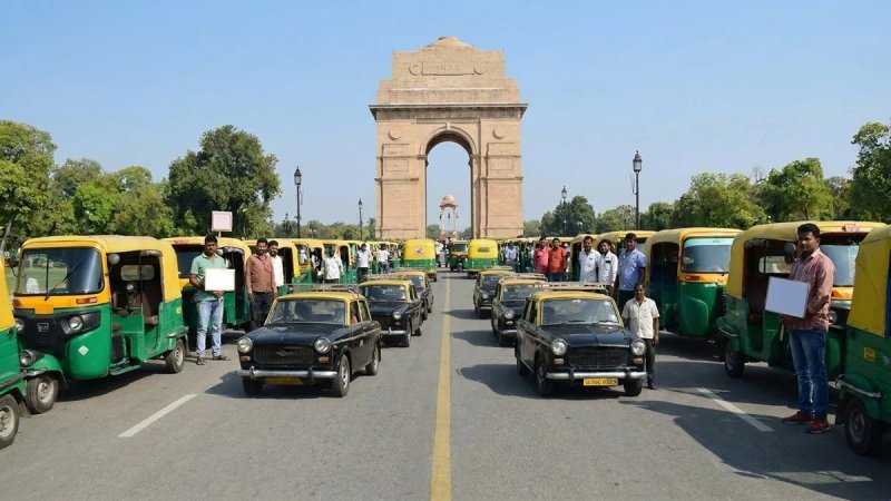 दिल्ली-NCR में 2 दिन ऑटो-टैक्सी चालकों की हड़ताल का एलान