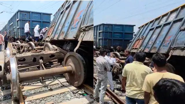 गुजरात के आणंद में मालगाड़ी बेपटरी, रेलवे की तत्परता से टला बड़ा हादसा