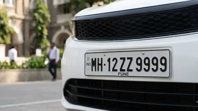पुणे में वाहन नंबर प्लेट का नया फॉर्मेट, ‘MH-12 1A’ से जारी होंगे रजिस्ट्रेशन
