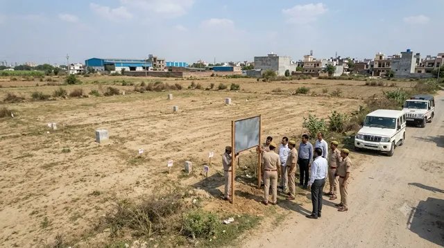 गाजियाबाद में गैंगस्टर एक्ट के तहत बड़ी कार्रवाई, BJP नेता की कंपनी की 30 करोड़ की जमीन कुर्क