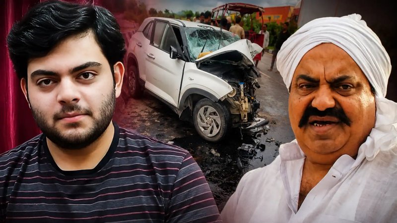 झांसी हादसे में अतीक के बेटे अबान की मौत का नया खुलासा, 130 की रफ्तार से दौड़ रही थी कार