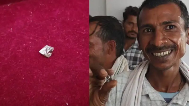 पन्ना में मजदूर की चमकी किस्मत, खुदाई में मिला 17 कैरेट का बेशकीमती हीरा