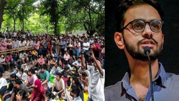 JNU में फिर तनाव! उमर खालिद की किताब को लेकर ABVP और JNUSU आमने-सामने
