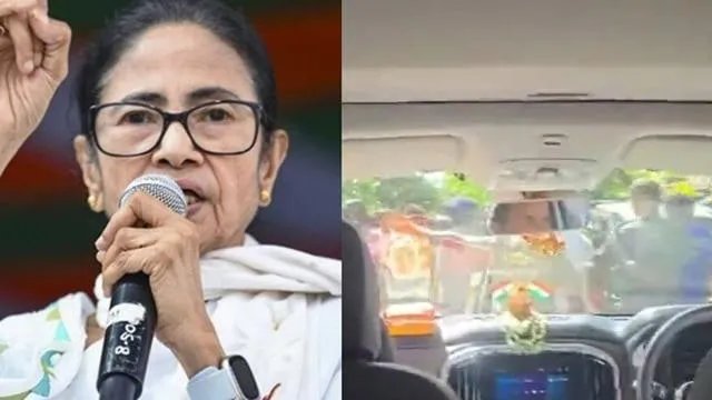 हलीशहर में ममता बनर्जी के काफिले पर हमला! गाड़ी पर कीचड़ और बोतलें फेंकने का आरोप