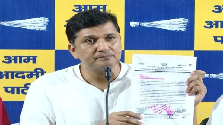 दिल्ली में 'आप' ने रेखा सरकार पर लगाया 22 हजार करोड़ के चावल घोटाले का आरोप