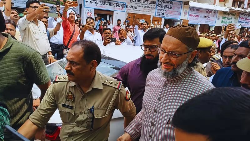 ओवैसी पर जानलेवा हमला मामला: हापुड़ कोर्ट में हुई सांसद की गवाही