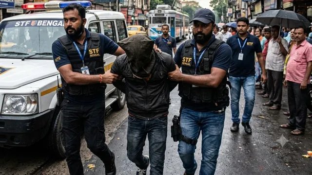 कोलकाता में ISI कनेक्शन मामले में चौथी गिरफ्तारी, STF ने राना रऊफ के सहयोगी को दबोचा