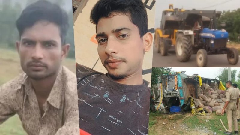 शाहजहांपुर में कांवड़ियों की ट्रैक्टर-ट्रॉली को ट्रक ने मारी टक्कर, 2 की मौत; कई घायल