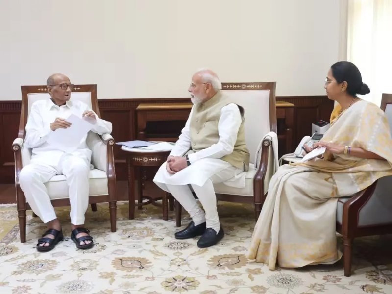 सुप्रिया सुले के नेतृत्व में NCP-SP के 8 सांसदों ने PM मोदी से की मुलाकात, महाराष्ट्र के मुद्दों पर हुई चर्चा