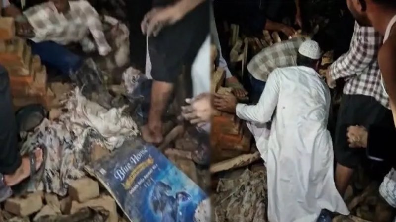 सहारनपुर में बारिश का कहर, कच्चा मकान गिरने से महिला की मौत