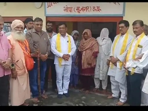 मोरना के चार गांवों में संत रविदास जयंती पर कलश यात्रा, भाजपा कार्यकर्ताओं ने किया नमन