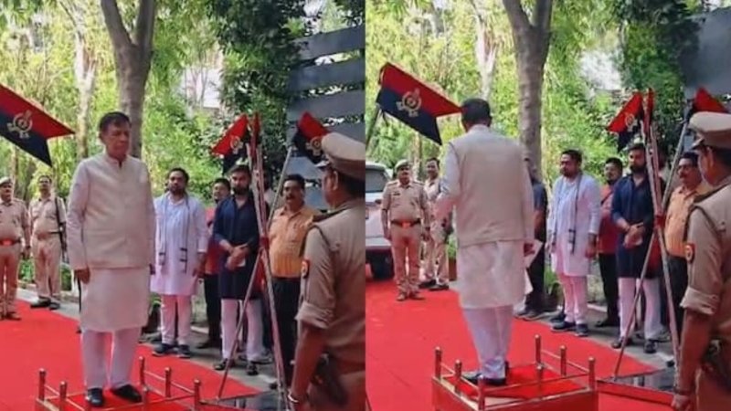 राष्ट्रगान पूरा होने से पहले चले गए सतीश महाना? वायरल वीडियो पर उठे सवाल