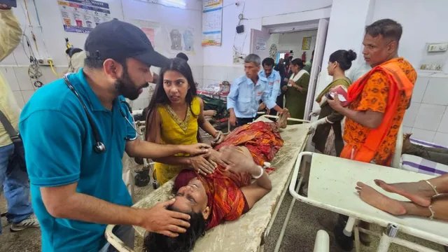 लखीसराय के अशोकधाम मंदिर में भगदड़, 7 श्रद्धालुओं की मौत; 8 से अधिक घायल