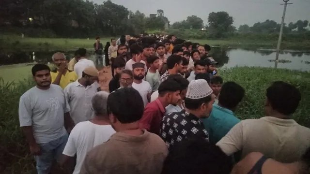 राखी बांधकर लौट रहा परिवार गागन नदी में गिरा, महिला की मौत; मासूम लापता