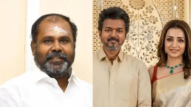तृषा कृष्णन पर AIADMK नेता की विवादित टिप्पणी, विजय पर निशाना साधने के दौरान बढ़ा विवाद