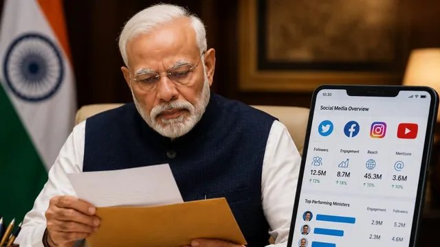 मंत्रियों की सोशल मीडिया सक्रियता पर PMO की नजर, तैयार हुई परफॉर्मेंस रिपोर्ट