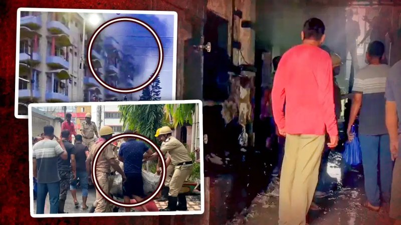 कोलकाता: सावन सोमवार पर तारापीठ में बड़ा हादसा, होटल में आग लगने से 7 की मौत