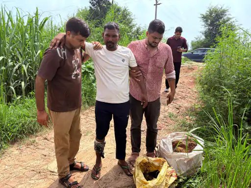 मुजफ्फरनगर में मुठभेड़ के दौरान शातिर चोर घायल, 30 किलो एल्युमिनियम तार बरामद