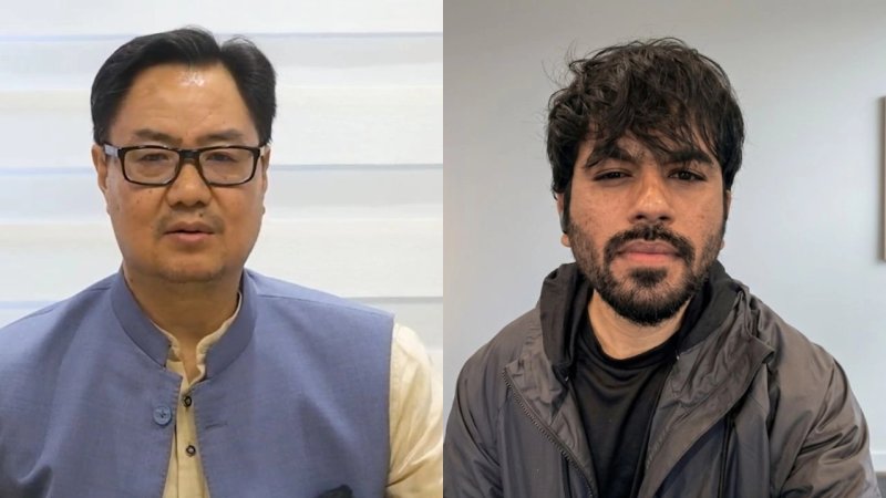 रिजिजू का अभिजीत दीपके पर बड़ा दावा, बोले- ‘AAP कार्यकर्ता हैं, फिर छात्र कैसे हो गए?’