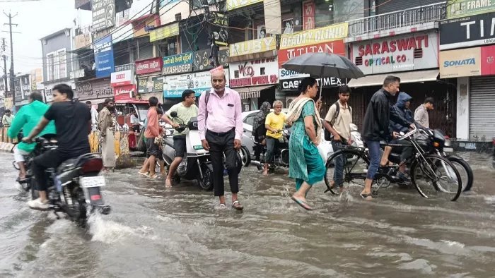 मुजफ्फरनगर में जलभराव की समस्या !
