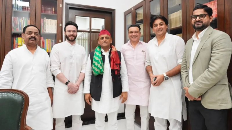 इमरान मसूद को बड़ा सियासी झटका, दामाद शायान मसूद सपा में शामिल