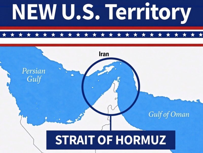 होर्मुज पर फिर बढ़ा तनाव, ट्रंप ने शेयर की ‘NEW US Territory’ पोस्ट; ईरान बोला- बंद रहेगा रास्ता