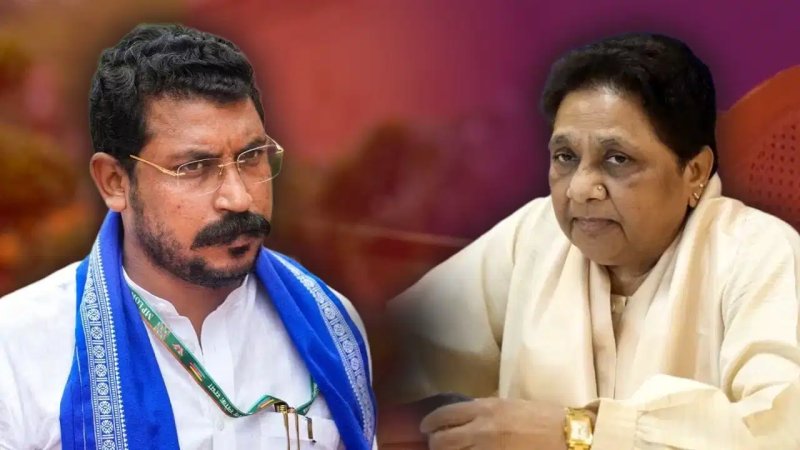 मायावती का चंद्रशेखर आजाद पर बड़ा आरोप, बोलीं- BJP ने EVM में धांधली कर नगीना से जिताया