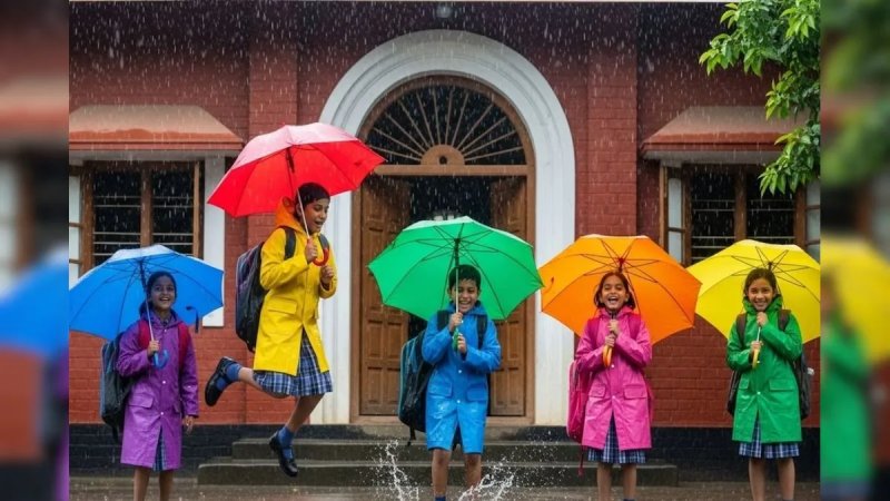 यूपी में बारिश का कहर, 10 जिलों में स्कूल बंद; जानें किन कक्षाओं तक रहेगी छुट्टी