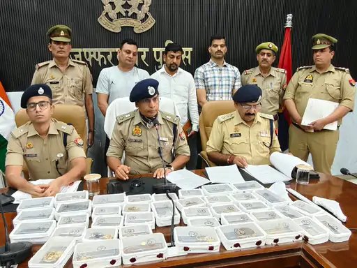 मुजफ्फरनगर में रिटायर्ड दरोगा के घर चोरी का खुलासा, दो सगे भाई गिरफ्तार