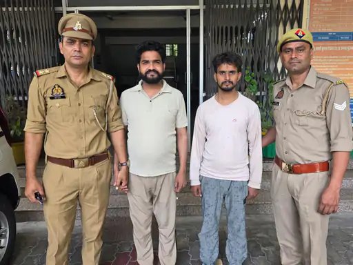 साइबर ठगी की रकम छिपाने के लिए पेट्रोल पंपों के QR कोड का सहारा, मुजफ्फरनगर में 2 गिरफ्तार