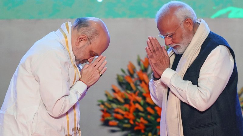 अमित शाह ने गिनाईं मोदी सरकार की उपलब्धियां, आंतरिक सुरक्षा से नशामुक्ति तक का किया जिक्र