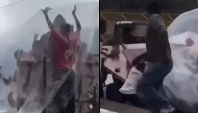 पालघर के नालासोपारा में गणेश प्रतिमा गिरी, चार श्रद्धालु दबे; बड़ा हादसा टला