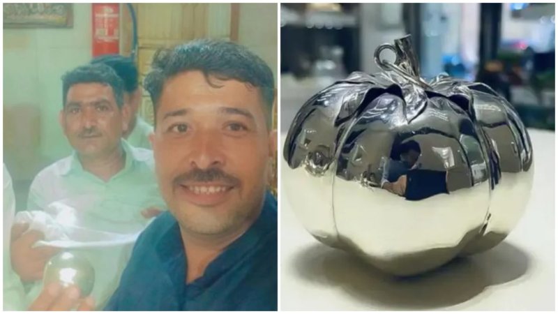 20 बीघा में टमाटर उगाकर कमाए 30 लाख, किसान ने सांवलिया सेठ को चढ़ाया चांदी का टमाटर