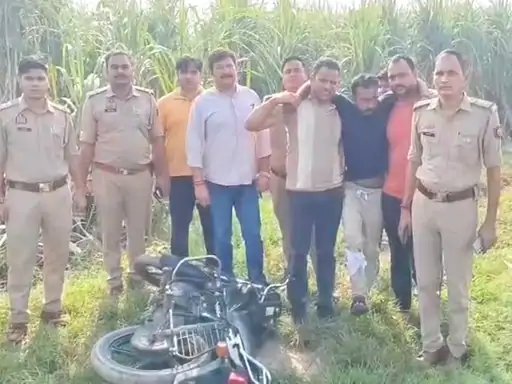 बुढ़ाना में पुलिस-बदमाश के बीच मुठभेड़, वाहन चोरी के मामले में वांछित बिलाल घायल