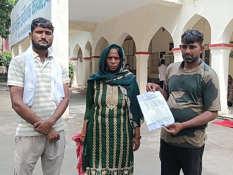मुजफ्फरनगर में विधवा ने दामाद पर 10 बीघा जमीन हड़पने का लगाया आरोप, एसएसपी से लगाई गुहार