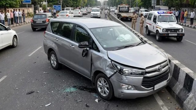 हैदराबाद के पास भीषण सड़क हादसा, चार लोगों की मौके पर मौत; ड्राइवर गंभीर