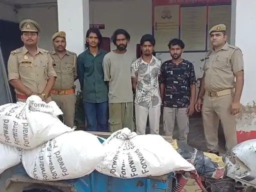 मुजफ्फरनगर: भोपा में मीशो कोरियर कार्यालय में चोरी का खुलासा, चार आरोपी गिरफ्तार