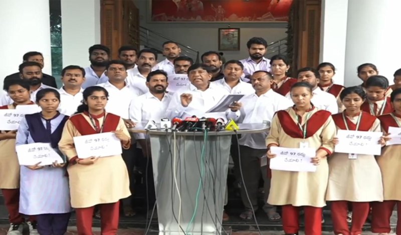 तेलंगाना में GO 97 पर घमासान, पॉलिटेक्निक छात्रों ने खोला मोर्चा; विधानसभा घेराव की चेतावनी