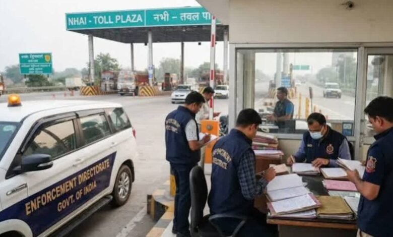 NHAI टोल फर्जीवाड़े की जांच तेज, ED ने 7 राज्यों में 14 ठिकानों पर मारे छापे; 1.03 करोड़ रुपये बरामद