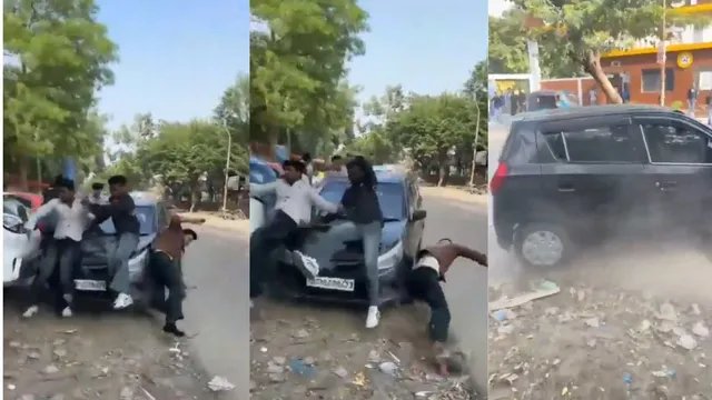 ग्रेटर नोएडा में तेज रफ्तार कार ने पांच छात्रों को मारी टक्कर, चालक गिरफ्तार