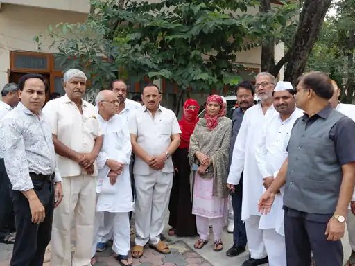 मुजफ्फरनगर में कांग्रेस ने मनाया काला दिवस, मुख्य चुनाव आयुक्त को हटाने की मांग