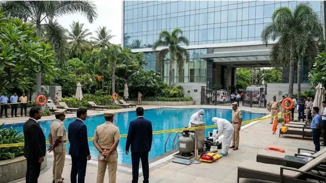 बेंगलुरु के फाइव-स्टार होटल के स्विमिंग पूल में करंट फैलने से दो विदेशी नागरिकों की मौत