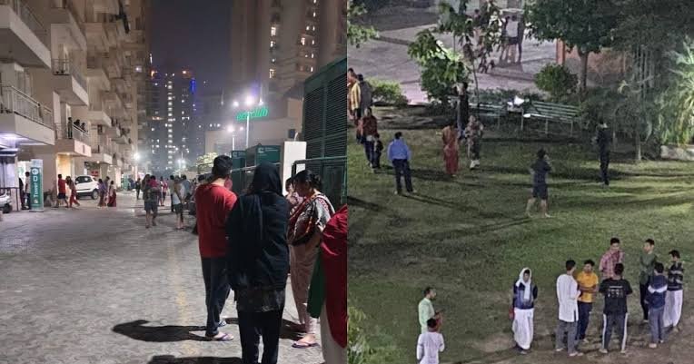 दिल्ली-NCR समेत कई राज्यों में भूकंप के झटके, सहमे लोग घरों से निकले बाहर