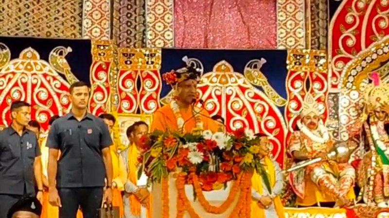 विजयादशमी पर सीएम योगी का संबोधन, बोले- भगवान श्रीराम ने अन्याय के खिलाफ किया था शंखनाद