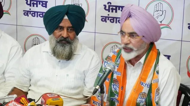 मनजीत सिंह सिद्धू का AAP से किनारा, कांग्रेस में शामिल होकर भगवंत मान पर साधा निशाना