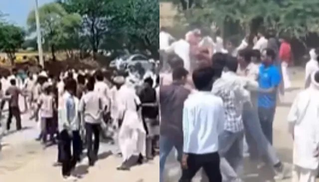जयपुर के मौजमाबाद में पंचायत चुनाव के दौरान बवाल, फर्जी वोटिंग के आरोप पर भिड़े दो गुट