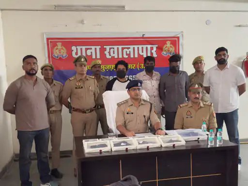 मुजफ्फरनगर में अवैध हथियारों की तस्करी का खुलासा, 4 पिस्टल और 7 तमंचों के साथ 3 गिरफ्तार
