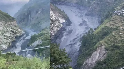 नेपाल में बुढ़ी गंडकी नदी में अचानक आई बाढ़, 7 मकान बहे; गांवों में मची अफरा-तफरी