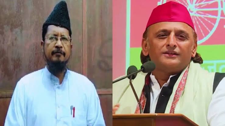 'मुसलमान सपा के बंधुआ मजदूर नहीं', मौलाना शहाबुद्दीन रजवी का अखिलेश यादव पर हमला