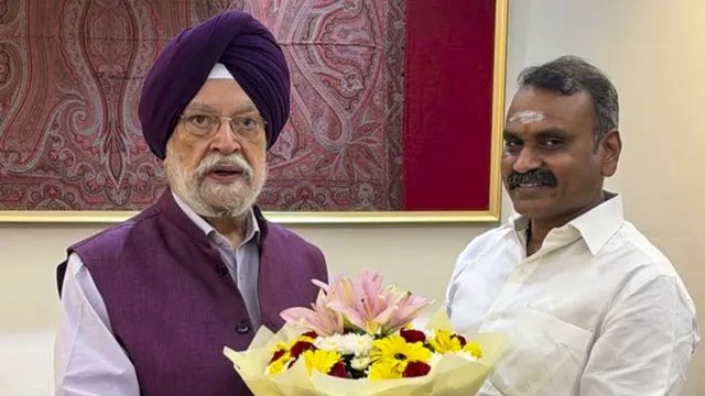हरदीप सिंह पुरी ने राज्यसभा उपचुनाव के लिए दाखिल किया नामांकन
